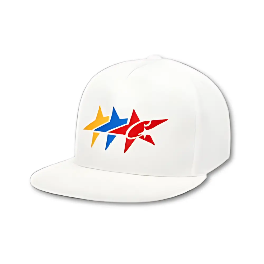 Czapka Corteiz C-Star Cordoruy Trucker Hat Biała