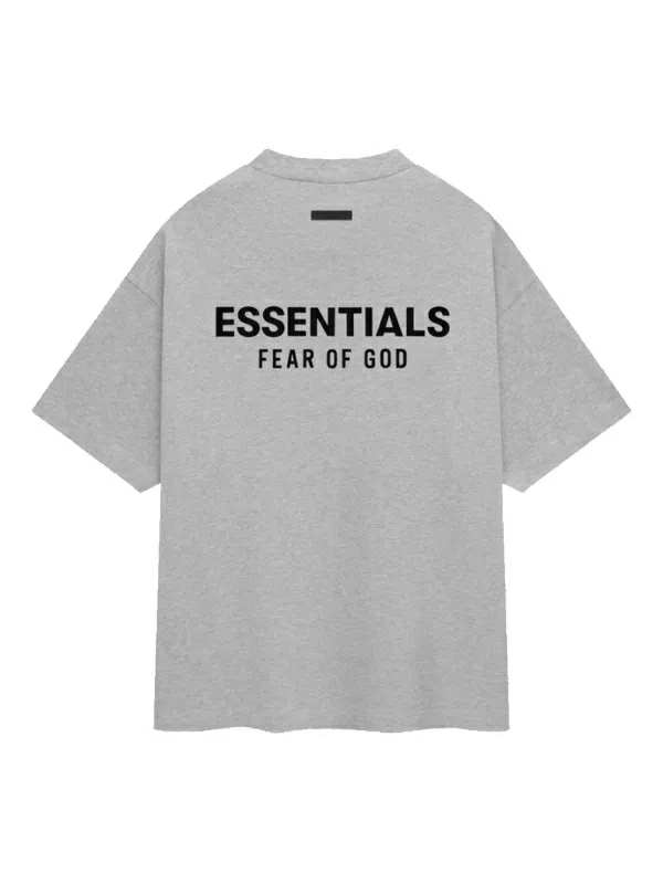 Koszulka Essentials Jersey Crewneck T-Shirt Light Heather Grey