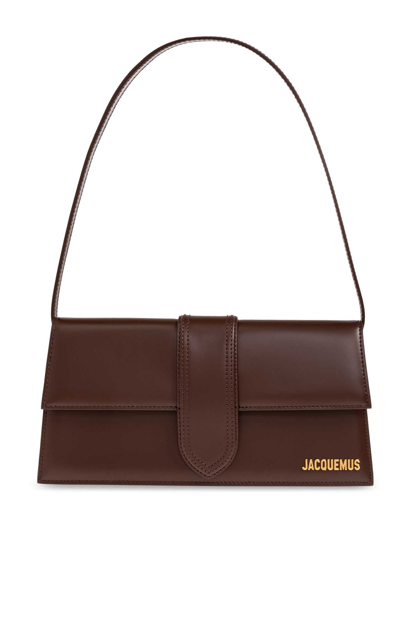 Jacquemus torebka Le Long Bambino Dark Brown