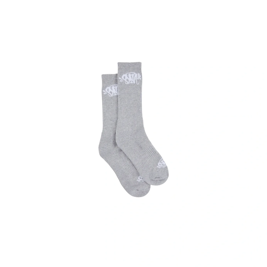 2PACK Skarpetki SynaWorld Grey/White
