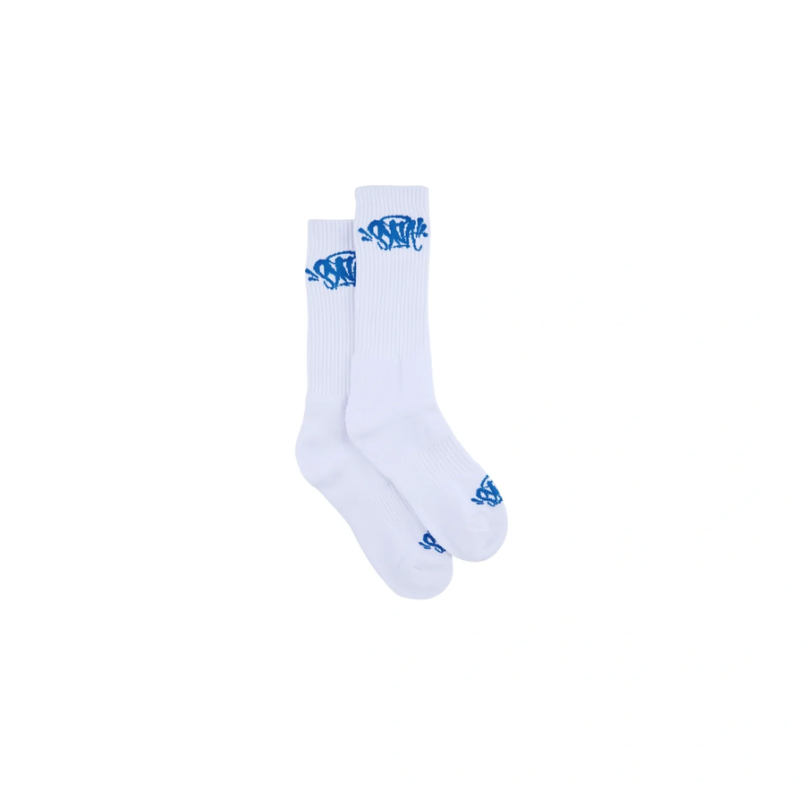2PACK Skarpetki SynaWorld White/Blue