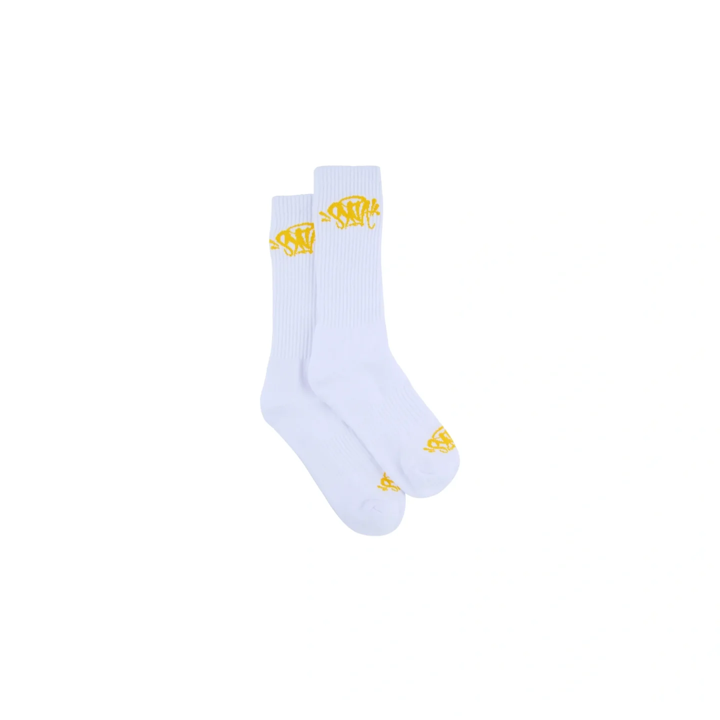 2PACK Skarpetki SynaWorld White/Yellow