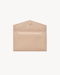 Saint Laurent kopertówka Pochette beżowa