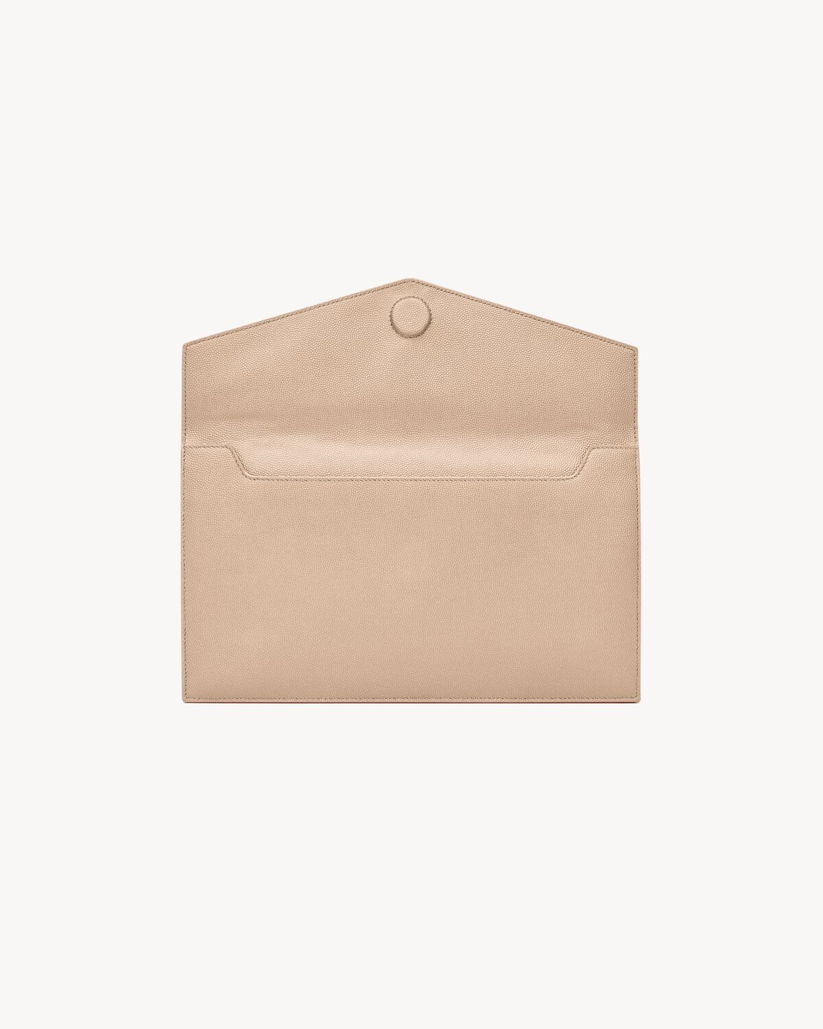 Saint Laurent kopertówka Pochette beżowa