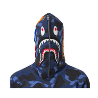 Bluza BAPE Color Camo Shark Full Zip Hoodie Navy