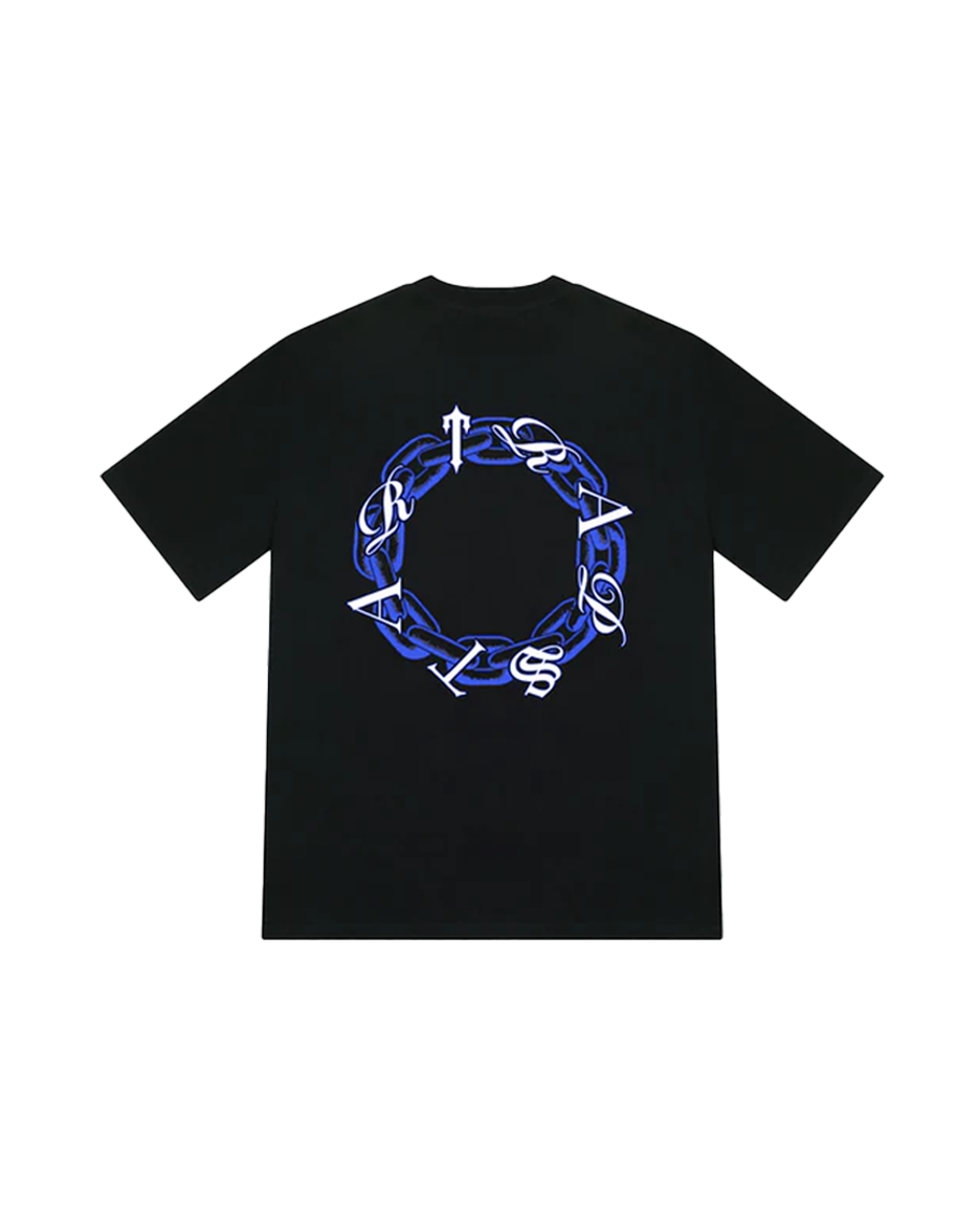 Koszulka Trapstar Chain Script Ice Black