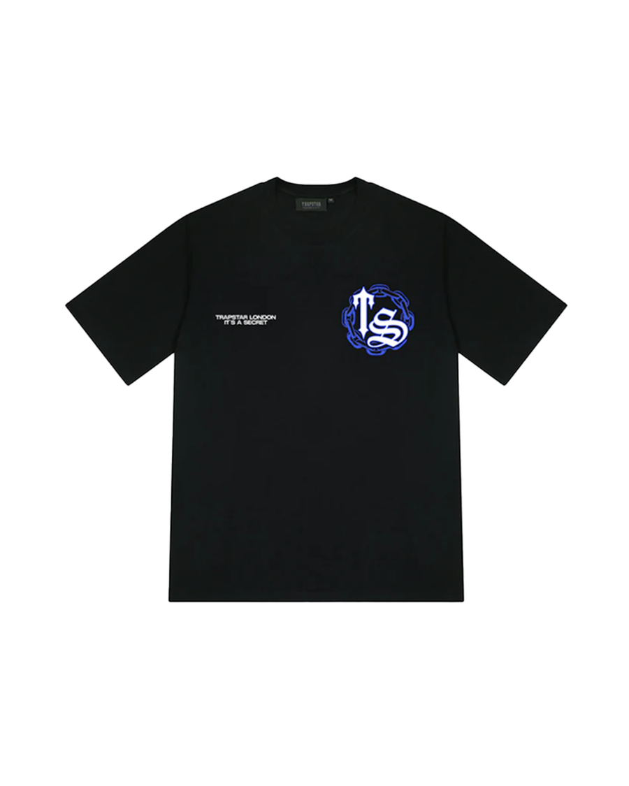 Koszulka Trapstar Chain Script Ice Black