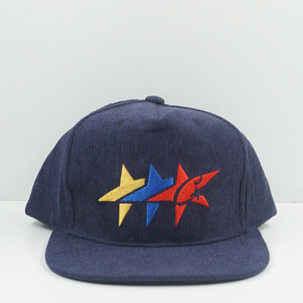 Czapka Corteiz C-Star Cordoruy Trucker Hat Granatowa