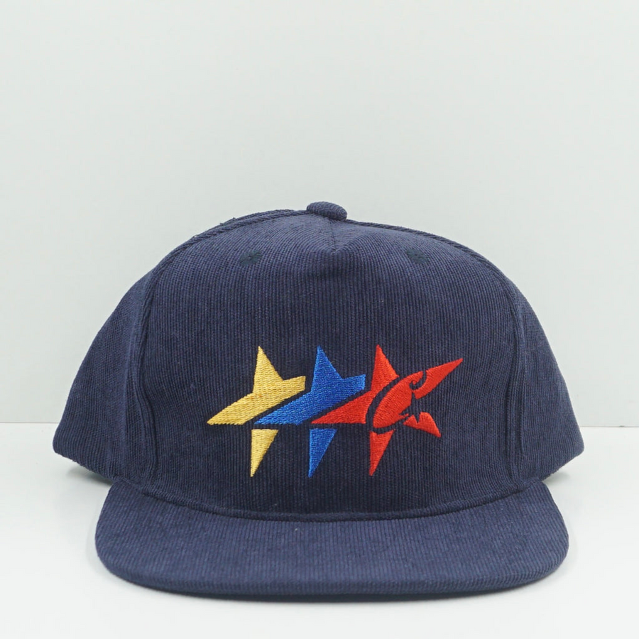 Czapka Corteiz C-Star Cordoruy Trucker Hat Granatowa