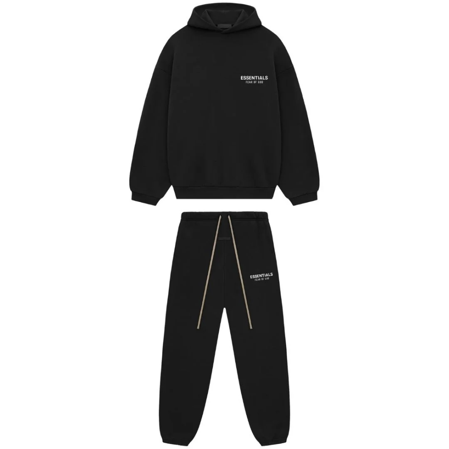 Komplet dresowy Essentials Fleece Black
