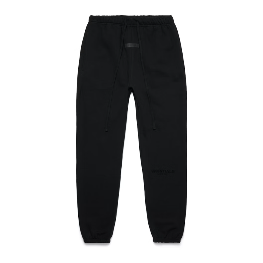 Spodnie Essentials Stretch Black Limo