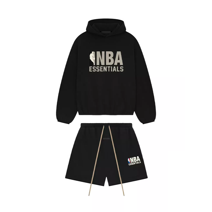 Komplet bluza + spodenki Essentials NBA Black