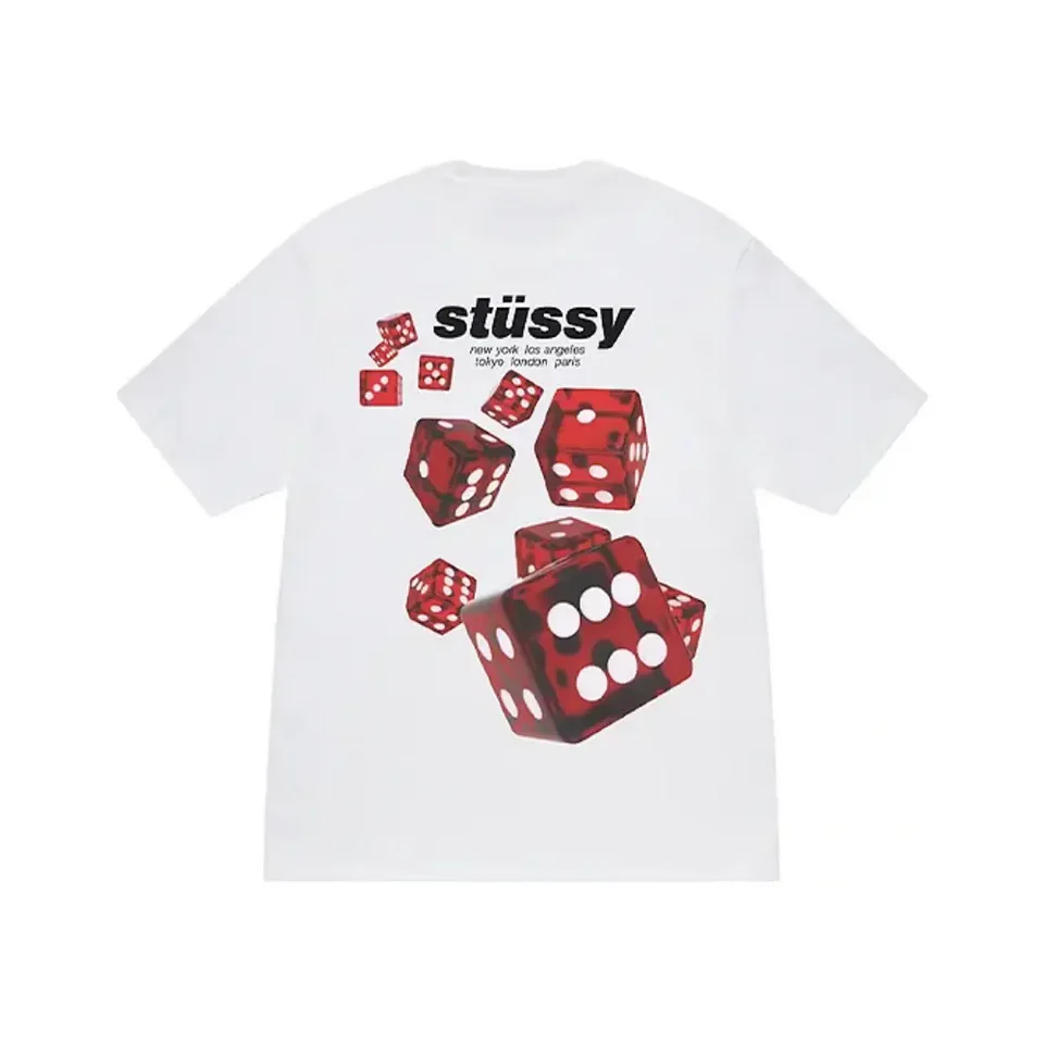 Koszulka Stussy Rollers Tee White