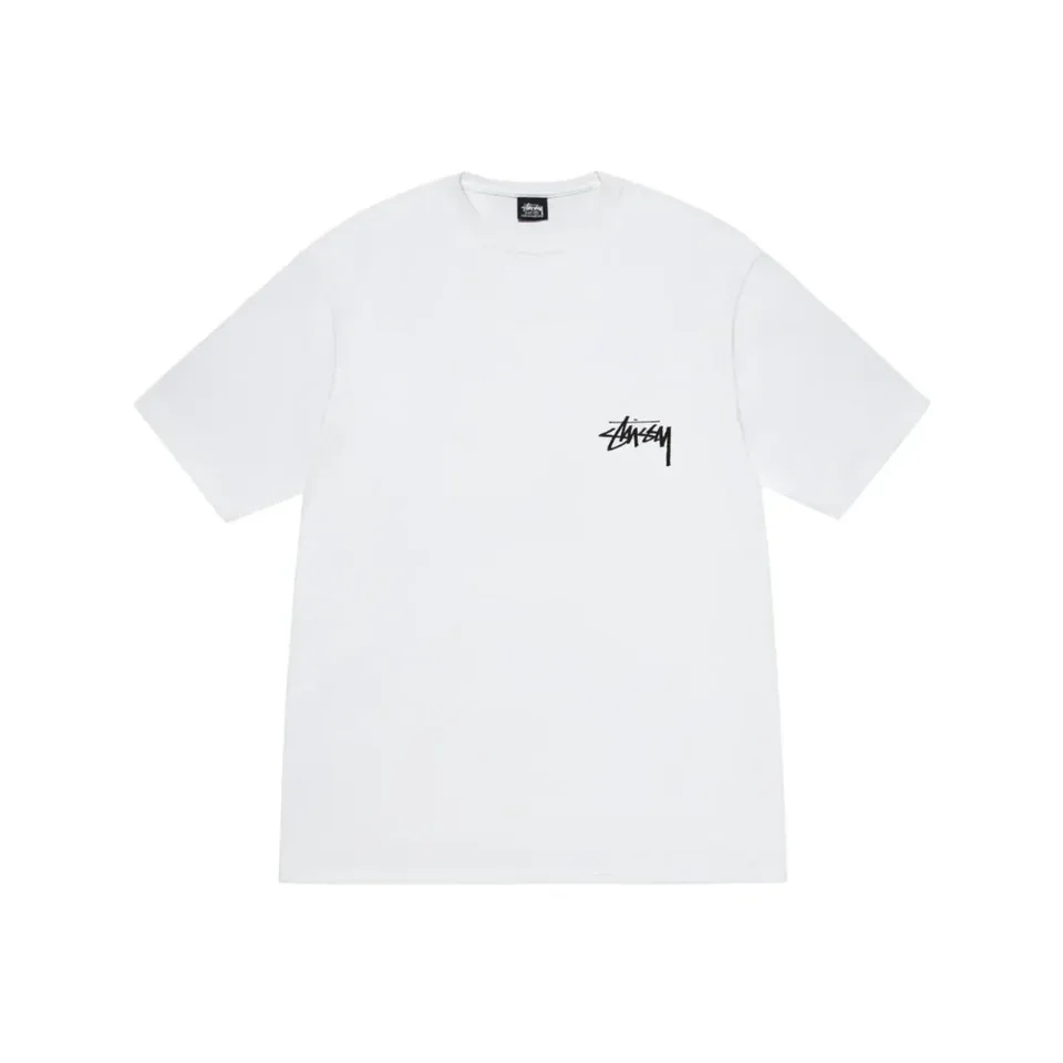 Koszulka Stussy Stock Dog Tee White
