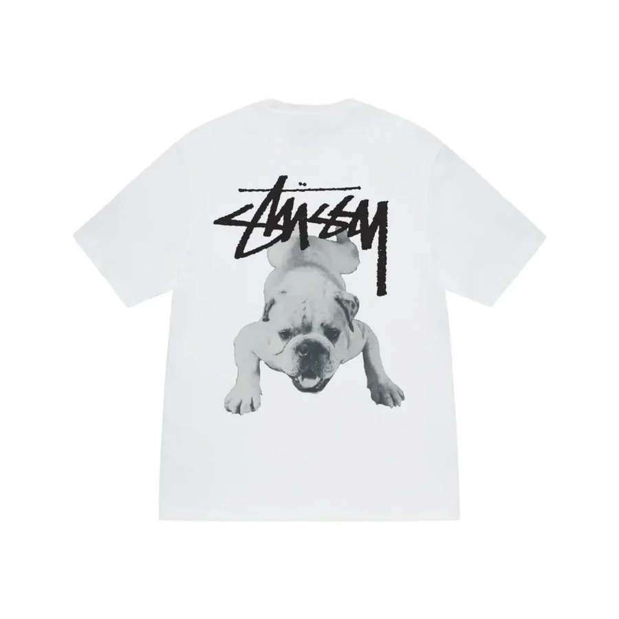 Koszulka Stussy Stock Dog Tee White