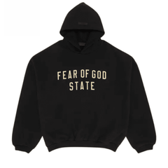 Essentials Fleece Hoodie Black