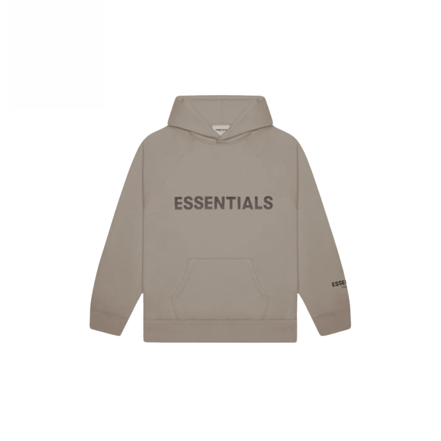 Bluza Essentials Pullover Applique Logo Taupe