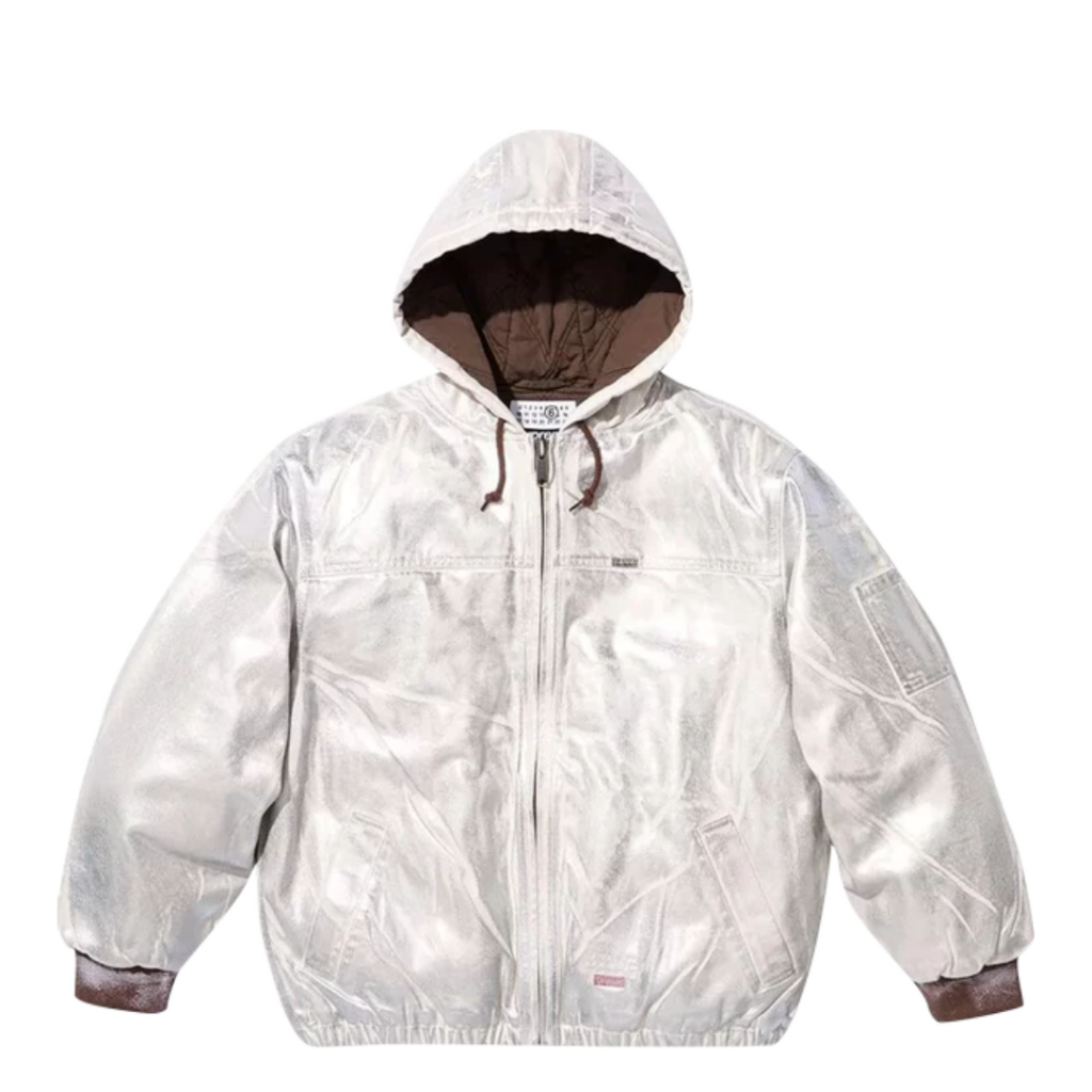 Supreme x MM6 Maison Margiela Foil Hooded Work Jacket 'Natural'