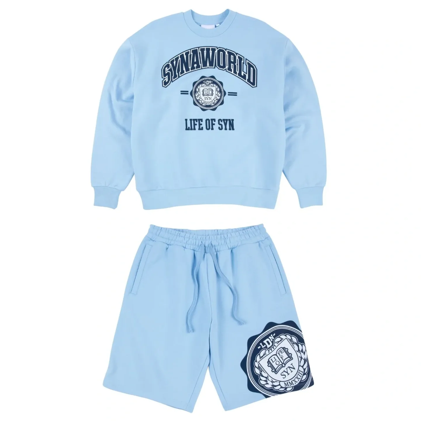 Set College Crew Short set (Sweat+Short)