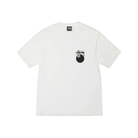 Koszulka Stussy 8 Ball Tee Pigment Dyed White