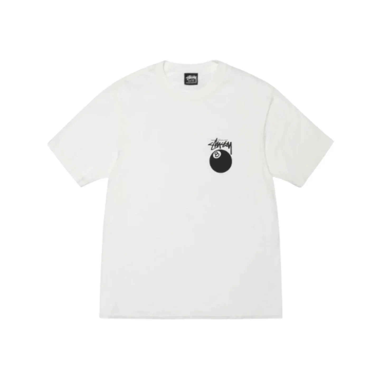 Koszulka Stussy 8 Ball Tee Pigment Dyed White