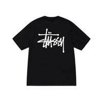 Koszulka Stussy Basic Logo Tee Black