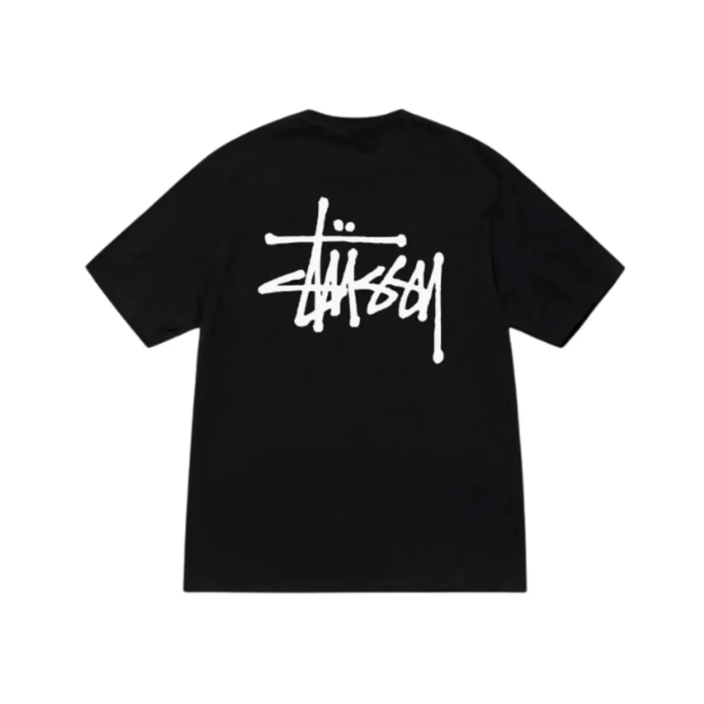 Koszulka Stussy Basic Logo Tee Black