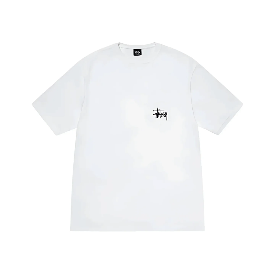 Koszulka Stussy Basic Logo Tee White