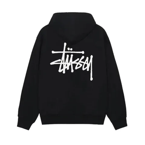 Stussy Men's Basic Stüssy Hood Black