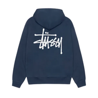 Stussy Men's Basic Stüssy Hood Zip Navy