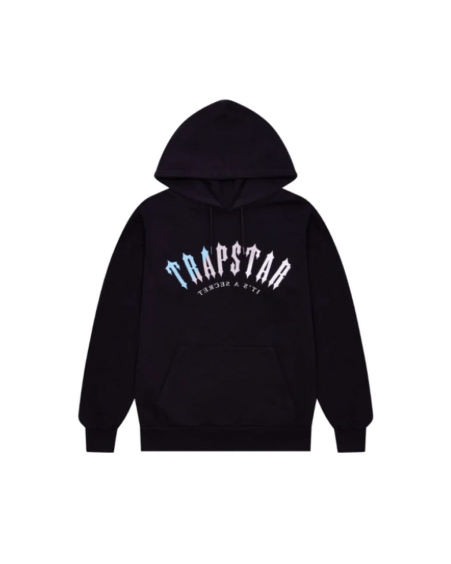 Bluza Trapstar Decoded Print (Black/Light Blue)