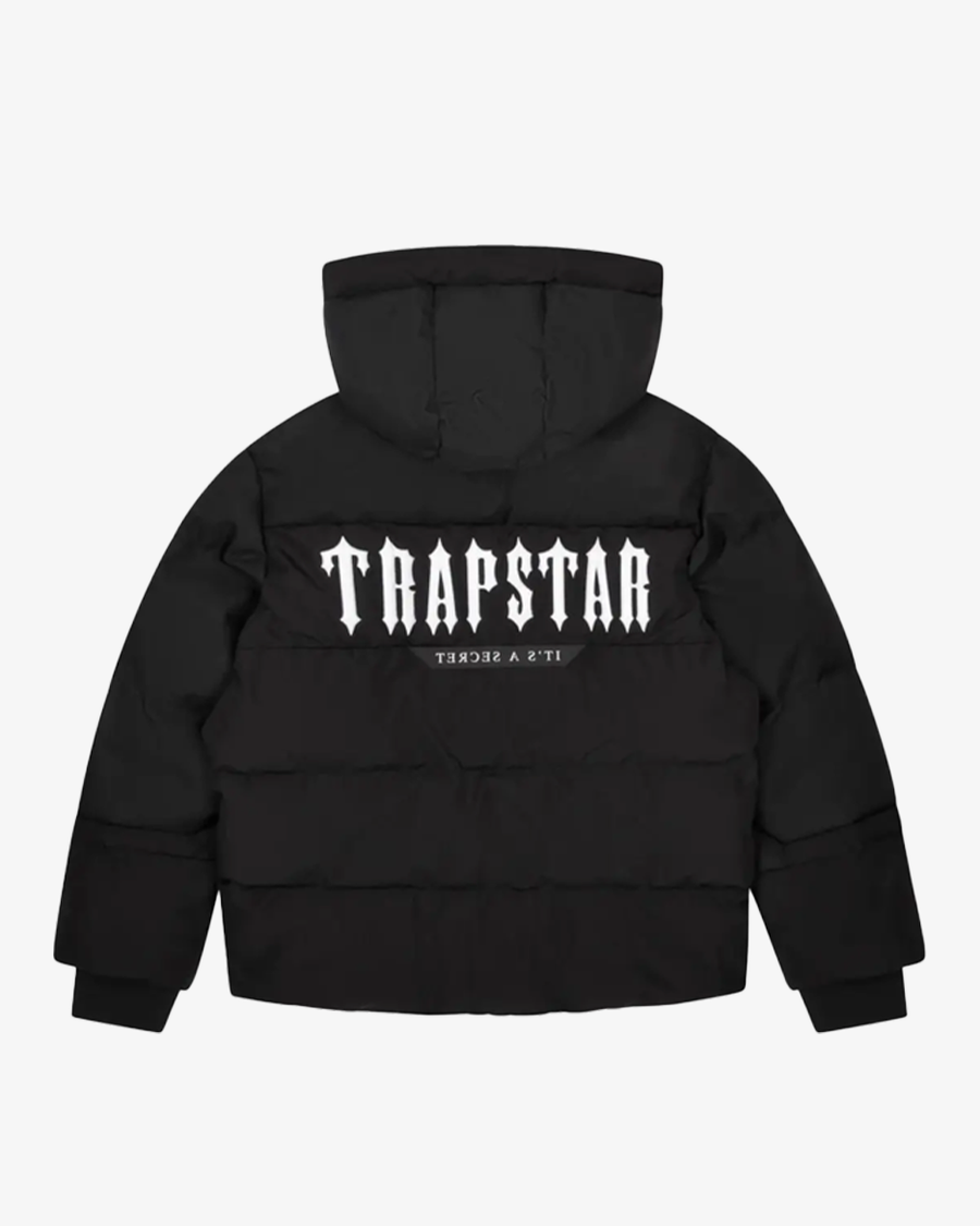 Kurtka Trapstar Decoded Puffer 2023 Jacket Black