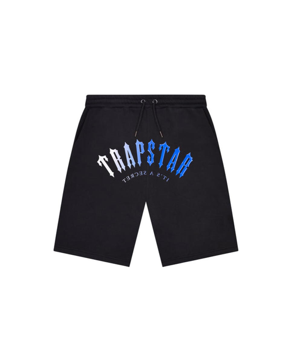 Spodenki Trapstar Irongate Arch Gel Shorts (Black/Blue)