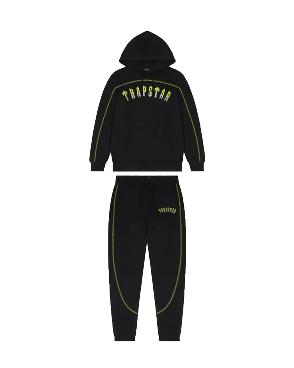 Set Trapstar x Central Cee Arch Panel Gradient (Black/Yellow)