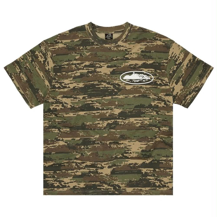 Koszulka Corteiz Island Puff Print Tee Digi Camo