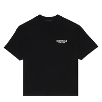 Koszulka Essentials Jersey Crewneck Tee Black