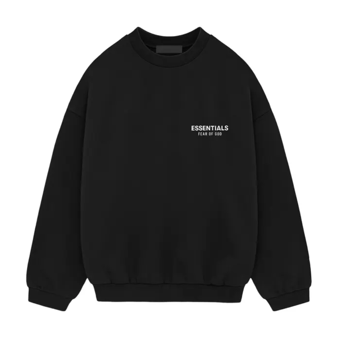 Bluza Essentials Fleece Crewneck II Black
