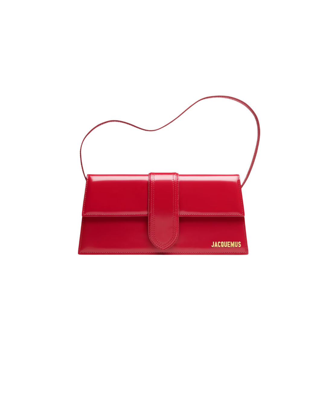 Jacquemus torebka Le Long Bambino Red/Gold