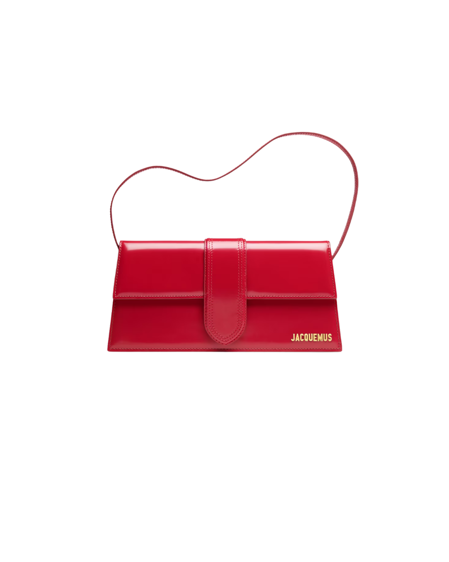 Jacquemus torebka Le Long Bambino Red/Gold