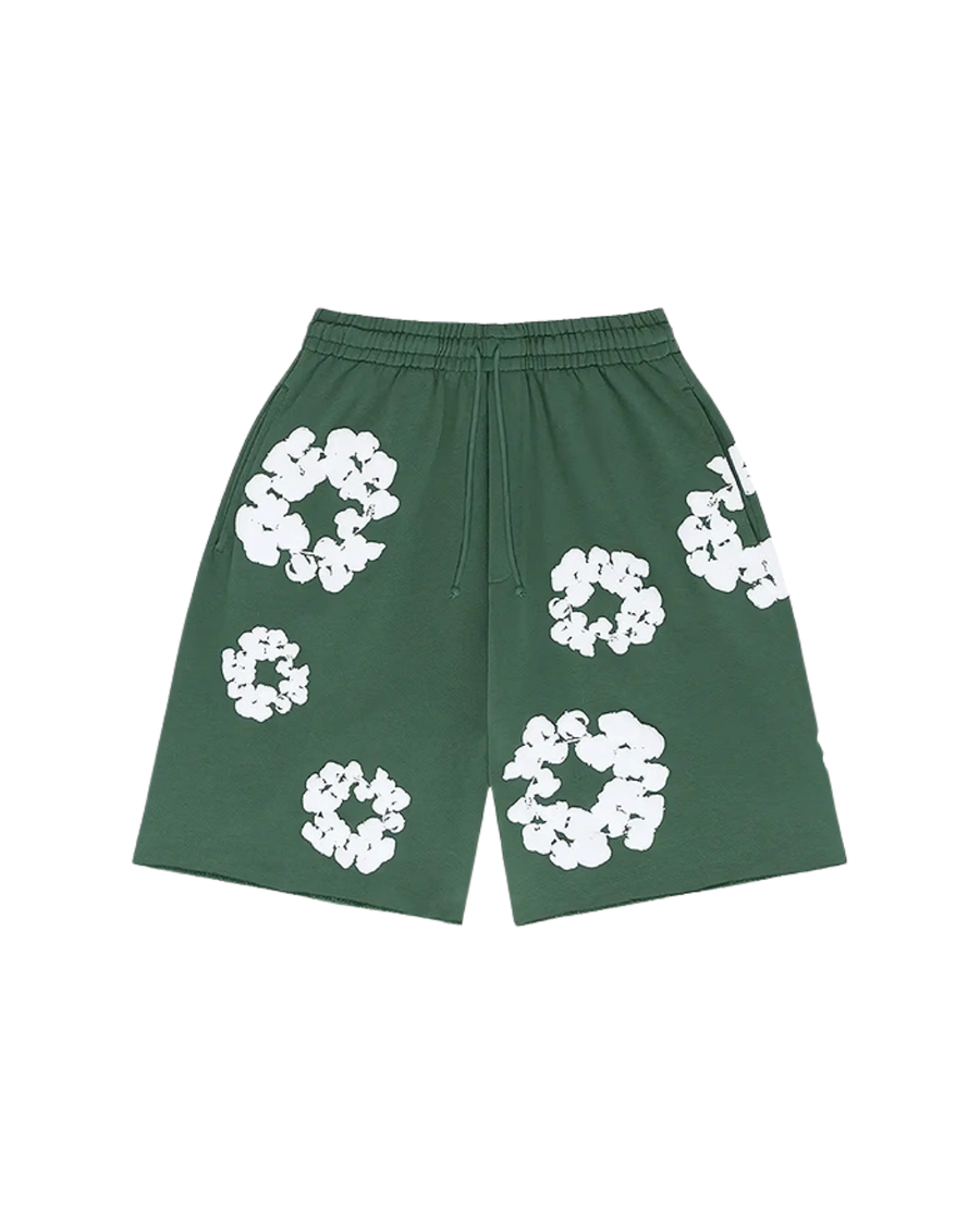 Spodenki Dresowe Denim Tears The Cotton Wreath Green
