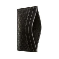 Gucci Microguccissim Card Holder Czarny