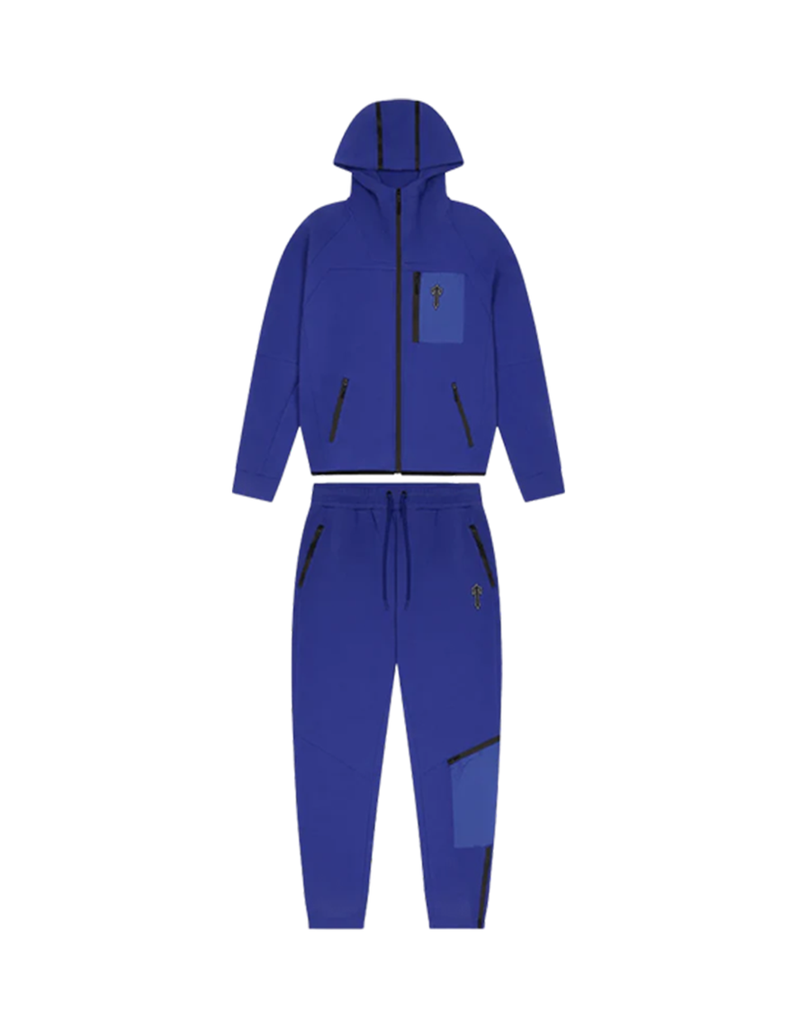 Set Trapstar Irongate T-Fleece Zip Tracksuit (Dazzing Blue)