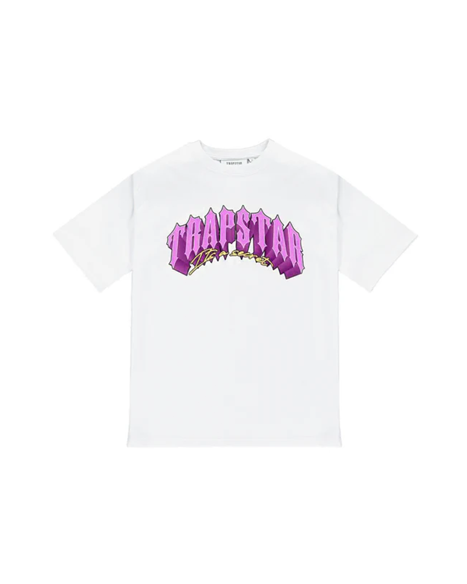Koszulka Trapstar Trap City 2.1 (White/Pink)