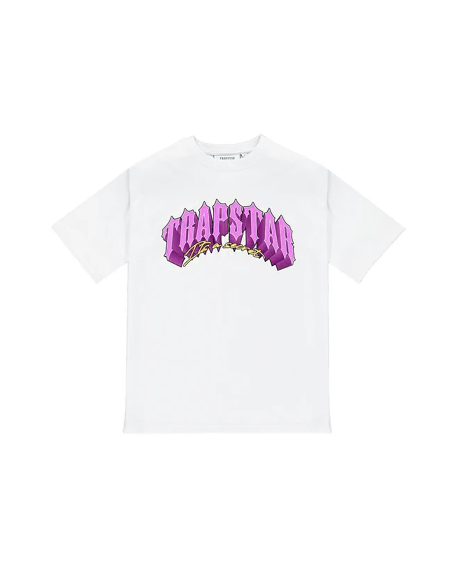 Koszulka Trapstar Trap City 2.1 (White/Pink)