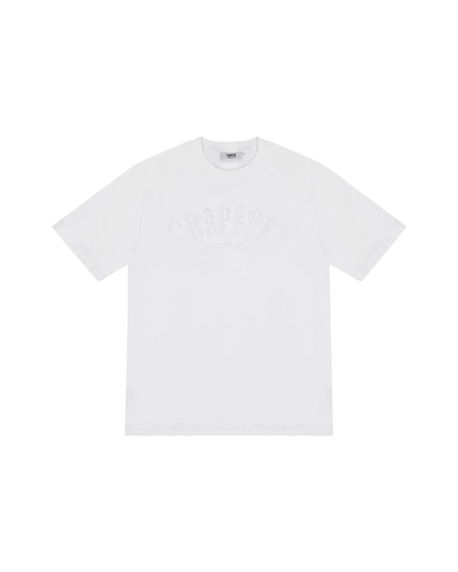 Koszulka Trapstar Irongate Arch Embossed (White/White)