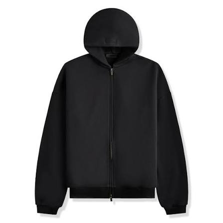 Bluza Essentials Heavy Fleece Zip-Up (FW24) Czarna