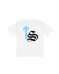 Trapstar Script (White/Teal)