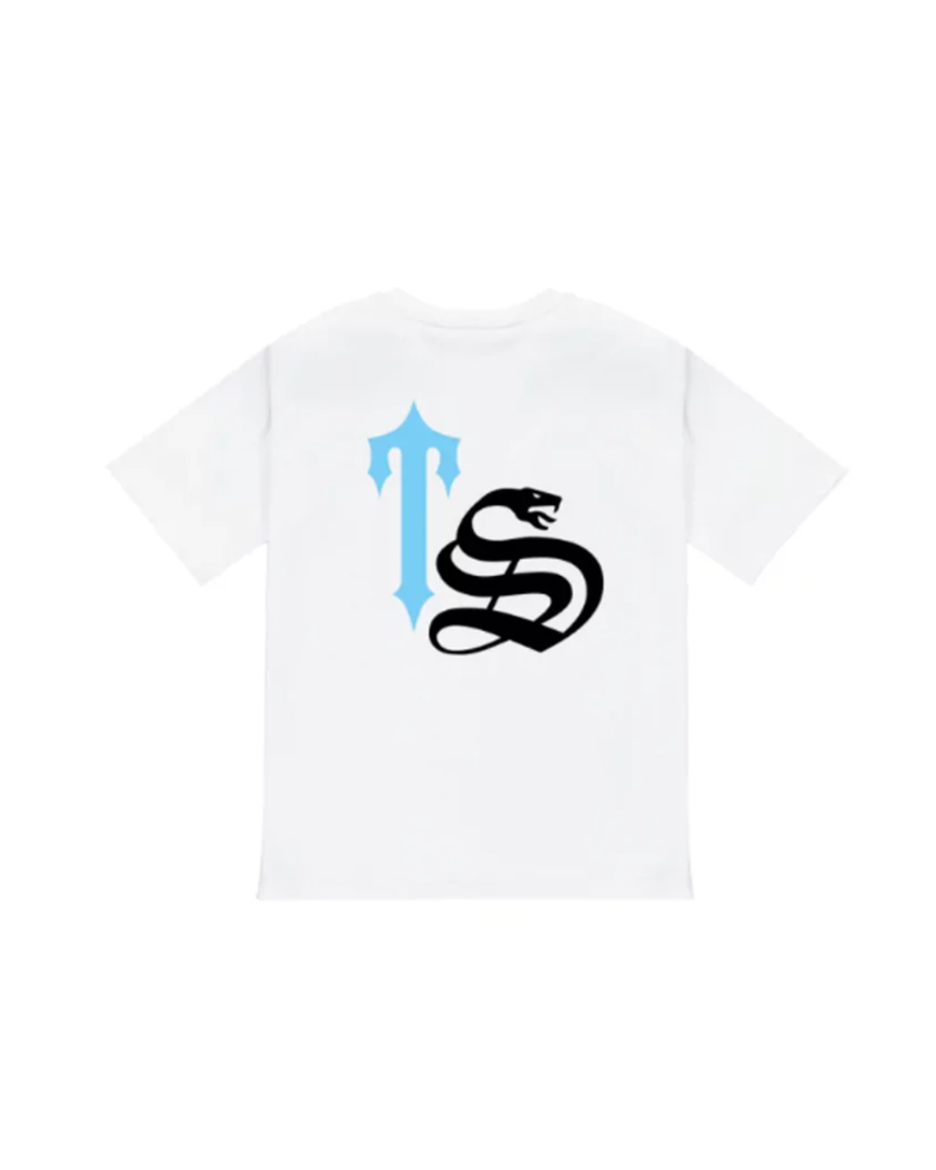 Trapstar Script (White/Teal)
