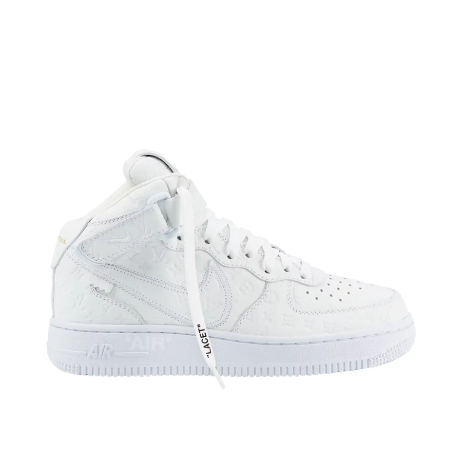 Nike Air Force 1 Mid x Louis Vuitton White