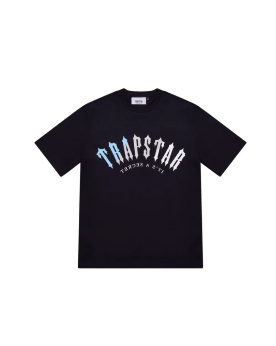 Koszulka Trapstar Decoded Print (Black/Light Blue)